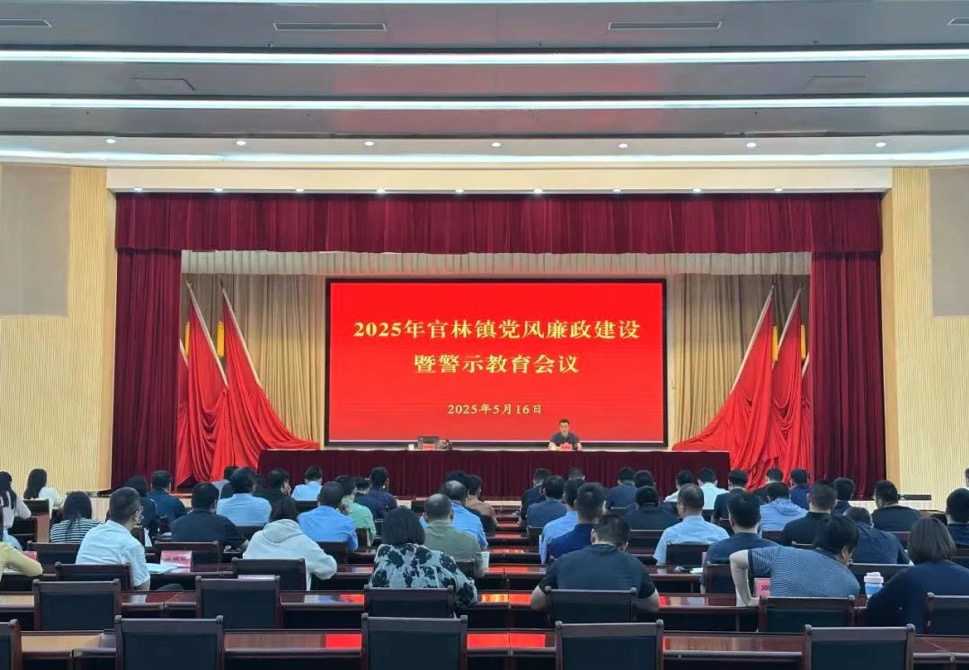 以案為鏡鑒 擔(dān)當(dāng)見(jiàn)于行 | 官林鎮(zhèn)召開(kāi)黨風(fēng)廉政建設(shè)暨警示教育會(huì)議